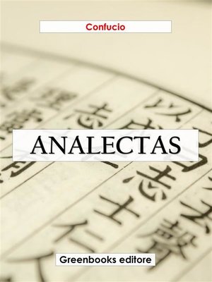 cover image of Analectas